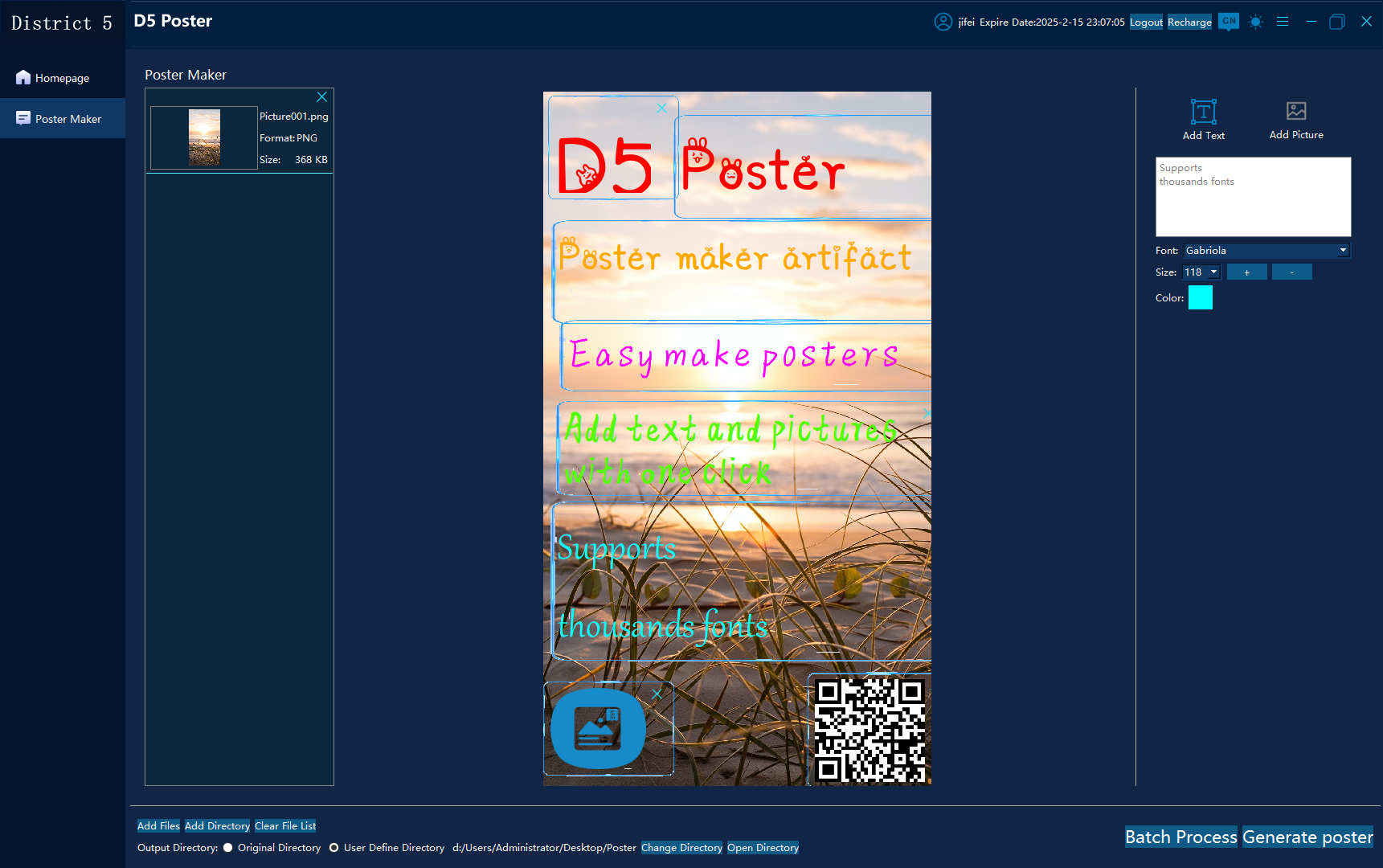 D5Poster.PosterMaker.EN.Black